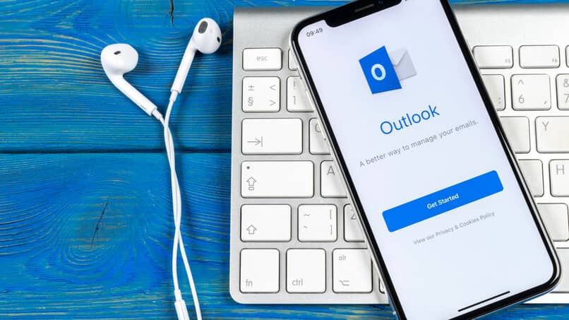outlook dispositivo movil